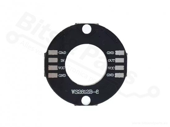 LED Ring  8x WS2812 RGB 5050 RGB LEDs with drivers (8bits)